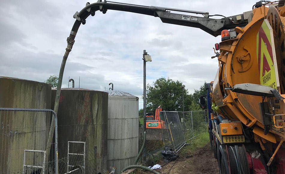 Industrial Tank Decommissioning For a Development Site