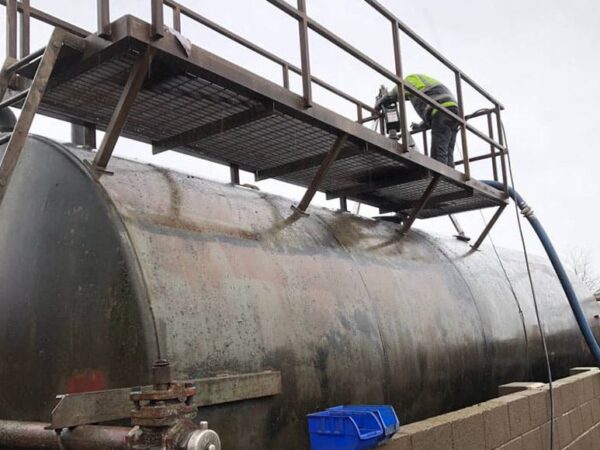 Tank Cleaning for Large Haulage Company
