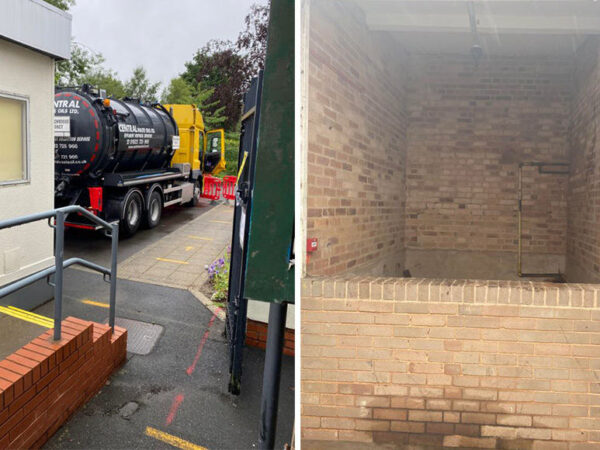 Tank Removal from School in Solihull